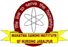Mahatma Gandhi Institute of Nursing Jabalpur M.P. Logo